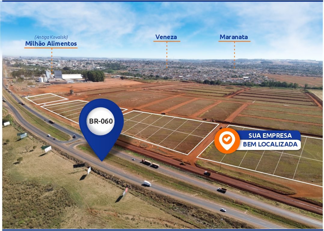 Localização: frente para a BR-060