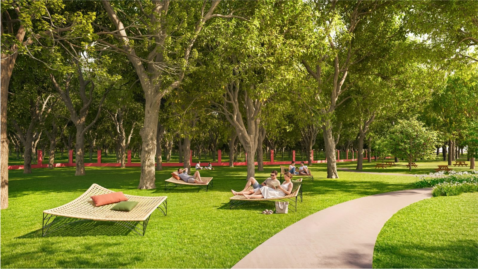 Bosque Imersivo — Perspectiva ilustrativa